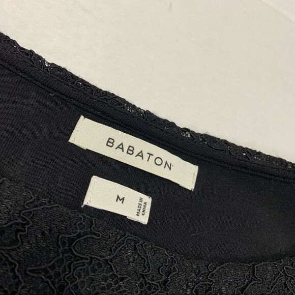 𝅺aritzia Babaton Lace Crop top long slv / Skirt Set - Picture 7 of 16